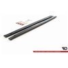 Maxton - Rajouts Des Bas De Caisse Abarth 124 Spider Noir Brillant