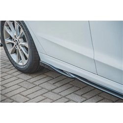 Maxton - Rajouts Des Bas De Caisse Ford Mondeo Mk5 Facelift/Preface Noir Brillant