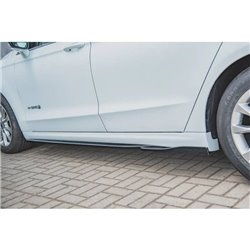 Maxton - Rajouts Des Bas De Caisse Ford Mondeo Mk5 Facelift/Preface Noir Brillant