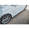 Maxton - Rajouts Des Bas De Caisse Ford Mondeo Mk5 Facelift/Preface Noir Brillant