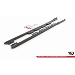 Maxton - Rajouts Des Bas De Caisse Ford Mondeo Mk5 Facelift/Preface Noir Brillant