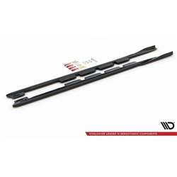 Maxton - Rajouts Des Bas De Caisse Ford Mondeo Mk5 Facelift/Preface Noir Brillant