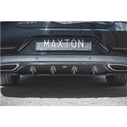 Maxton - Diffuseur Arrière Complet Mercedes-Benz CLS AMG-Line C257 Noir Brillant