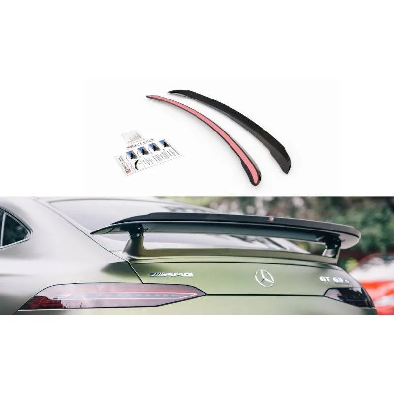 Maxton - Spoiler Cap Central Mercedes-AMG GT 63S 4-Door Coupe X290 Noir Brillant