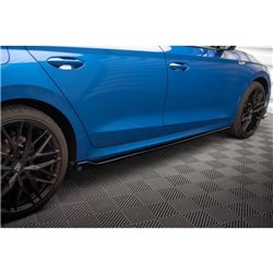 Maxton - Rajouts Des Bas De Caisse V.1 Skoda Octavia Mk4 Noir Brillant