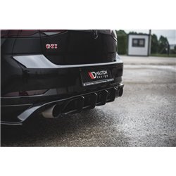 Maxton - Street Pro Central Diffuseur Arriere VW Golf 7 GTI TCR Rouge