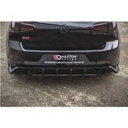 Maxton - Street Pro Central Diffuseur Arriere VW Golf 7 GTI TCR Rouge