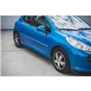 Maxton - Rajouts Des Bas De Caisse Peugeot 207 Sport Noir Brillant