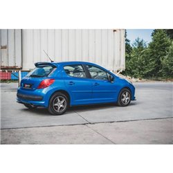 Maxton - Rajouts Des Bas De Caisse Peugeot 207 Sport Noir Brillant
