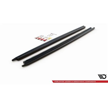 Maxton - Rajouts Des Bas De Caisse Peugeot 207 Sport Noir Brillant