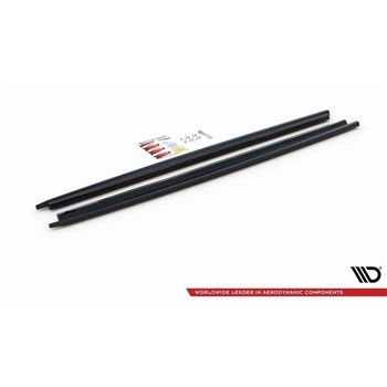 Maxton - Rajouts Des Bas De Caisse Peugeot 207 Sport Noir Brillant