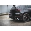 Maxton - Street Pro Central Diffuseur Arriere VW Golf 7 GTI TCR Noir