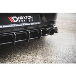 Maxton - Street Pro Central Diffuseur Arriere VW Golf 7 GTI TCR Noir