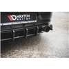 Maxton - Street Pro Central Diffuseur Arriere VW Golf 7 GTI TCR Noir