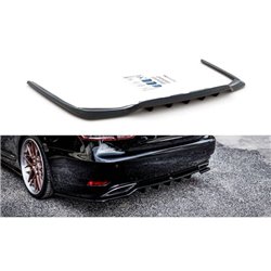 Maxton - Arriere Splitter (avec une barre verticale) Leuxs LS Mk4 Facelift Noir Brillant