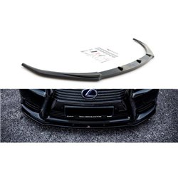 Maxton - Lame Du Pare-Chocs Avant Lexus LS Mk4 Facelift Noir Brillant