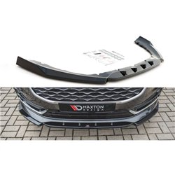 Maxton - Lame Du Pare-Chocs Avant Ford S-Max Mk2 Facelift Noir Brillant
