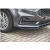 Maxton - Lame Du Pare-Chocs Avant Ford S-Max Mk2 Facelift Noir Brillant