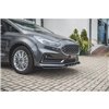 Maxton - Lame Du Pare-Chocs Avant Ford S-Max Mk2 Facelift Noir Brillant