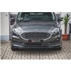 Maxton - Lame Du Pare-Chocs Avant Ford S-Max Mk2 Facelift Noir Brillant