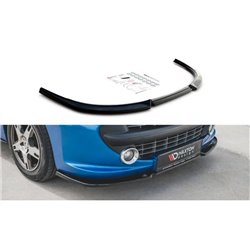 Maxton - Lame Du Pare-Chocs Avant Peugeot 207 Sport Noir Brillant