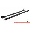 Maxton - Street Pro Rajouts Des Bas De Caisse Ford Fiesta ST / ST-Line Mk8 Noir-Rouge + Rabats Brillant