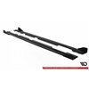 Maxton - Street Pro Rajouts Des Bas De Caisse Ford Fiesta ST / ST-Line Mk8 Noir-Rouge + Rabats Brillant