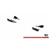 Maxton - Street Pro Rajouts Des Bas De Caisse Ford Fiesta ST / ST-Line Mk8 Noir-Rouge + Rabats Brillant
