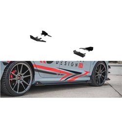 Maxton - Side Flaps Ford Fiesta ST / ST-Line Mk8 Rabats Brillant