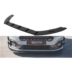 Maxton - Street Pro Lame Du Pare-Chocs Avant Ford Fiesta Mk8 ST / ST-Line Noir