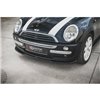 Maxton - Lame Du Pare-Chocs Avant Mini Cooper / One R50 Noir Brillant