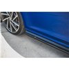 Maxton - Rajouts Des Bas De Caisse V.4 Volkswagen Golf R / R-Line Mk7 Facelift Noir Brillant