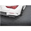 Maxton - Lames De Pare-Chocs Arrière Latérales Mercedes-Benz CLA AMG-Line X118 Noir Brillant