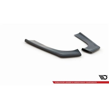 Maxton - Lames De Pare-Chocs Arrière Latérales Mercedes-Benz CLA AMG-Line X118 Noir Brillant