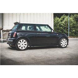 Maxton - Rajouts Des Bas De Caisse Mini Cooper / One R50 Noir Brillant