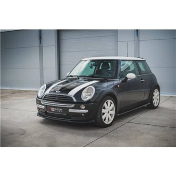 Maxton - Rajouts Des Bas De Caisse Mini Cooper / One R50 Noir Brillant