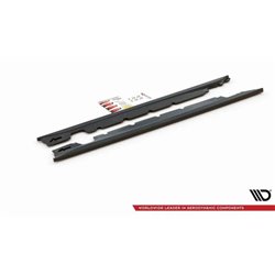 Maxton - Rajouts Des Bas De Caisse Mini Cooper / One R50 Noir Brillant