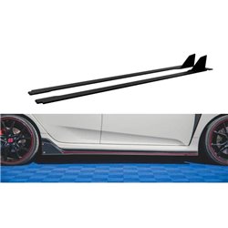 Maxton - Street Pro Rajouts Des Bas De Caisse Honda Civic Type-R Mk10 / Mk10 Facelift Noir