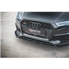 Maxton - Lame Du Pare-Chocs Avant V.4 Audi RS3 8V FL Sportback Noir Brillant