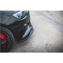 Maxton - Lame Du Pare-Chocs Avant V.4 Audi RS3 8V FL Sportback Noir Brillant