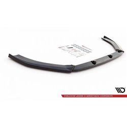 Maxton - Lame Du Pare-Chocs Avant V.4 Audi RS3 8V FL Sportback Noir Brillant