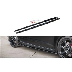 Maxton - Rajouts Des Bas De Caisse V.2 Audi RS3 8V Sportback Facelift Noir Brillant