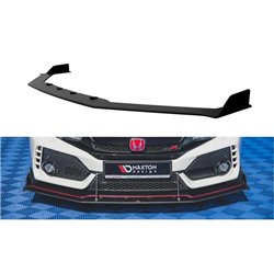 Maxton - Street Pro Lame Du Pare-Chocs Avant Honda Civic Type-R Mk10 / Mk10 Facelift Noir