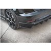 Maxton - Lames De Pare-Chocs Arrière Latérales V.2 Audi RS3 8V Sportback Facelift Noir Brillant