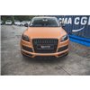 Maxton - Lame Du Pare-Chocs Avant Audi Q7 S-Line Mk.1 Noir Brillant