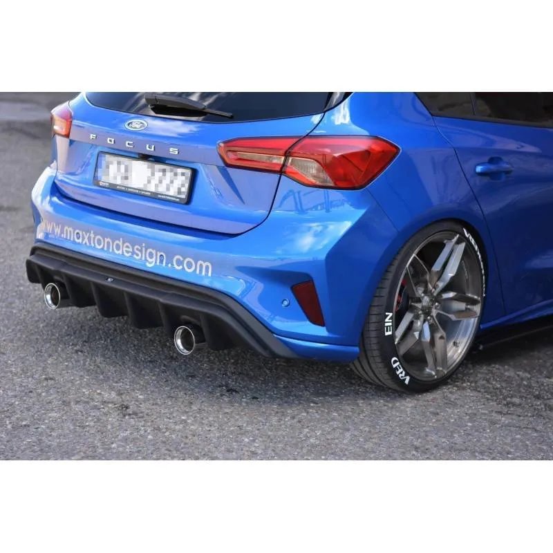 Maxton - Rajout Du Pare-Chocs Arriere Avec Échappement Ford Focus Hatchback ST-Line Mk4