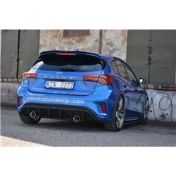 Maxton - Rajout Du Pare-Chocs Arriere Avec Échappement Ford Focus Hatchback ST-Line Mk4 