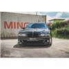 Maxton - Lames De Pare-Chocs Avant Latérales + Lame Du Pare-Chocs Avant BMW M5 / 5 M-Pack E39 Noir Brillant