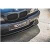 Maxton - Lames De Pare-Chocs Avant Latérales + Lame Du Pare-Chocs Avant BMW M5 / 5 M-Pack E39 Noir Brillant