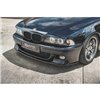 Maxton - Lames De Pare-Chocs Avant Latérales + Lame Du Pare-Chocs Avant BMW M5 / 5 M-Pack E39 Noir Brillant